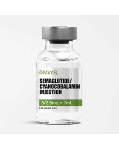Semaglutide/B12 5mg/2.5mg- 2mL Vial 